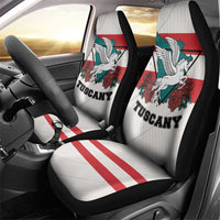 Italy Tuscany Car Seat Cover Pegasus With Map Style - Wonder Print Shop