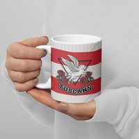 Italy Tuscany Ceramic Mug Pegasus With Map Style - Wonder Print Shop