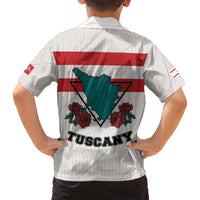 Italy Tuscany Family Matching Long Sleeve Bodycon Dress and Hawaiian Shirt Pegasus With Map Style LT19