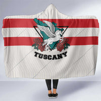 Italy Tuscany Hooded Blanket Pegasus With Map Style - Wonder Print Shop