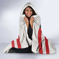 Italy Tuscany Hooded Blanket Pegasus With Map Style - Wonder Print Shop