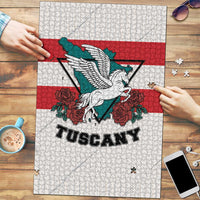 Italy Tuscany Puzzle Pegasus With Map Style - Wonder Print Shop