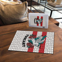 Italy Tuscany Puzzle Pegasus With Map Style - Wonder Print Shop