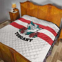 Italy Tuscany Quilt Pegasus With Map Style - Wonder Print Shop