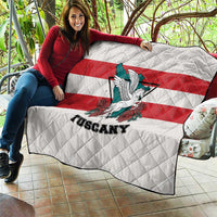 Italy Tuscany Quilt Pegasus With Map Style - Wonder Print Shop