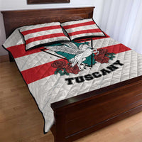 Italy Tuscany Quilt Bed Set Pegasus With Map Style - Wonder Print Shop