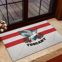 Italy Tuscany Rubber Doormat Pegasus With Map Style - Wonder Print Shop