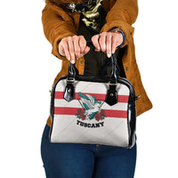 Italy Tuscany Shoulder Handbag Pegasus With Map Style - Wonder Print Shop