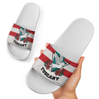 Italy Tuscany Slide Sandals Pegasus With Map Style - Wonder Print Shop