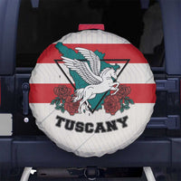 Italy Tuscany Spare Tire Cover Pegasus With Map Style - Wonder Print Shop