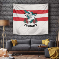 Italy Tuscany Tapestry Pegasus With Map Style - Wonder Print Shop