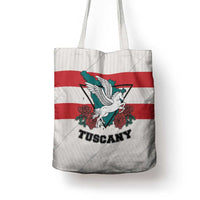 Italy Tuscany Tote Bag Pegasus With Map Style - Wonder Print Shop