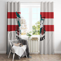 Italy Tuscany Window Curtain Pegasus With Map Style - Wonder Print Shop