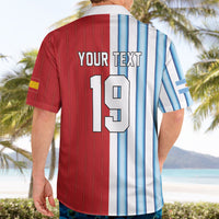 Custom Argentina Spain 2026 World Final Football Hawaiian Shirt Road To Glory
