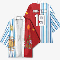 Custom Argentina Spain 2026 World Final Football Kimono Road To Glory