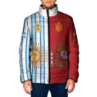 Custom Argentina Spain 2026 World Final Football Padded Jacket Road To Glory