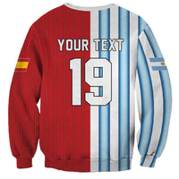 Custom Argentina Spain 2026 World Final Football Sweatshirt Road To Glory