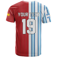 Custom Argentina Spain 2026 World Final Football T Shirt Road To Glory