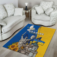 Ukraine Independence Day Area Rug Tryzub Heritage Freedom Pride
