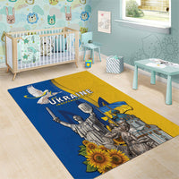 Ukraine Independence Day Area Rug Tryzub Heritage Freedom Pride