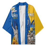 Personalized Ukraine Independence Day Kimono Tryzub Heritage Freedom Pride