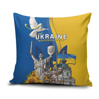 Ukraine Independence Day Pillow Cover Tryzub Heritage Freedom Pride