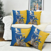 Ukraine Independence Day Pillow Cover Tryzub Heritage Freedom Pride
