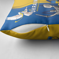 Ukraine Independence Day Pillow Cover Tryzub Heritage Freedom Pride