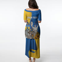 Personalized Ukraine Independence Day Puletasi Tryzub Heritage Freedom Pride
