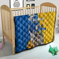 Ukraine Independence Day Quilt Tryzub Heritage Freedom Pride