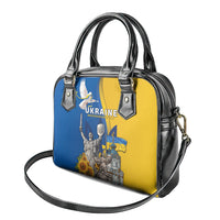 Ukraine Independence Day Shoulder Handbag Tryzub Heritage Freedom Pride