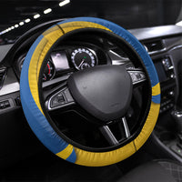 Ukraine Independence Day Steering Wheel Cover Tryzub Heritage Freedom Pride