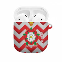 Personalized Glamorgan Wales AirPods Case The Tudor Rose Of Wales - Wonder Print Shop