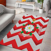 Personalized Glamorgan Wales Area Rug The Tudor Rose Of Wales - Wonder Print Shop