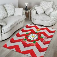 Personalized Glamorgan Wales Area Rug The Tudor Rose Of Wales - Wonder Print Shop