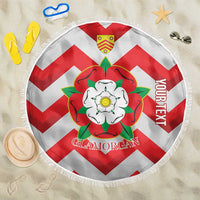 Personalized Glamorgan Wales Beach Blanket The Tudor Rose Of Wales - Wonder Print Shop