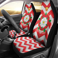 Personalized Glamorgan Wales Car Seat Cover The Tudor Rose Of Wales - Wonder Print Shop