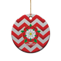 Personalized Glamorgan Wales Ceramic Ornament The Tudor Rose Of Wales - Wonder Print Shop