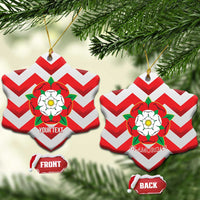 Personalized Glamorgan Wales Ceramic Ornament The Tudor Rose Of Wales - Wonder Print Shop