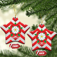 Personalized Glamorgan Wales Ceramic Ornament The Tudor Rose Of Wales - Wonder Print Shop