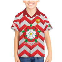 Personalized Glamorgan Wales Family Matching Mermaid Dress and Hawaiian Shirt The Tudor Rose Of Wales - Wonder Print Shop
