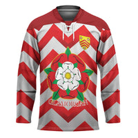 Personalized Glamorgan Wales Hockey Jersey The Tudor Rose Of Wales - Wonder Print Shop