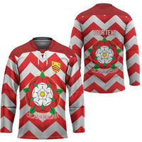 Personalized Glamorgan Wales Hockey Jersey The Tudor Rose Of Wales - Wonder Print Shop