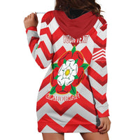 Personalized Glamorgan Wales Hoodie Dress The Tudor Rose Of Wales - Wonder Print Shop