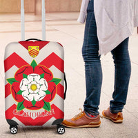 Personalized Glamorgan Wales Luggage Cover The Tudor Rose Of Wales - Wonder Print Shop