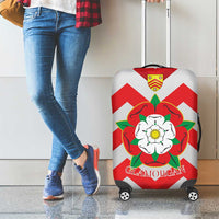Personalized Glamorgan Wales Luggage Cover The Tudor Rose Of Wales - Wonder Print Shop