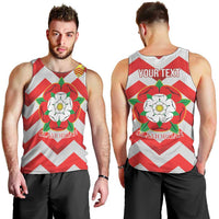 Personalized Glamorgan Wales Men Tank Top The Tudor Rose Of Wales - Wonder Print Shop