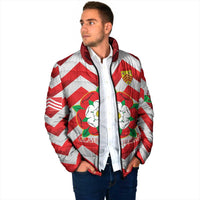 Personalized Glamorgan Wales Padded Jacket The Tudor Rose Of Wales - Wonder Print Shop