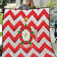 Personalized Glamorgan Wales Quilt The Tudor Rose Of Wales - Wonder Print Shop