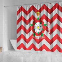 Personalized Glamorgan Wales Shower Curtain The Tudor Rose Of Wales - Wonder Print Shop